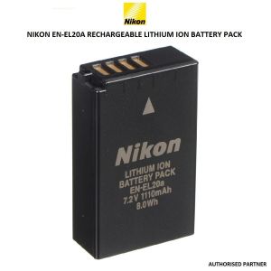 Picture of Nikon EN-EL20a Rechargeable Lithium-Ion Battery Pack (7.2V, 1110mAh)