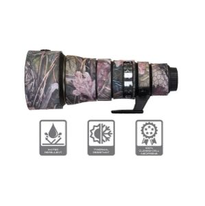 Picture of CamArmour Lens Cover for Nikon AF-S NIKKOR 500mm f/5.6E PF ED VR (Tropical Wood-Web Camouflage)