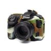 Picture of easyCover Silicone Protection Cover for Nikon D500 (Camouflage)