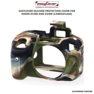 Picture of easyCover Silicone Protection Cover for Nikon D3300 and D3400 (Camouflage)