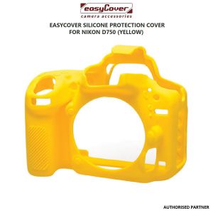 Picture of easyCover Silicone Protection Cover for Nikon D750 (Yellow)