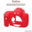 Picture of easyCover Silicone Protection Cover for Canon EOS 5D Mark III, 5DS & 5DS R (Red)