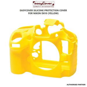 Picture of easyCover Silicone Protection Cover for Nikon D810 (Yellow)