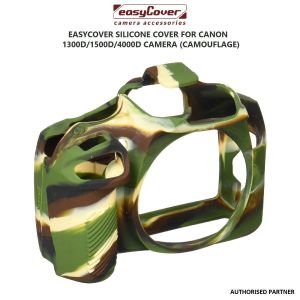 Picture of EasyCover Silicone Cover for Canon 1300D/1500D/4000D Camera (Camouflage)