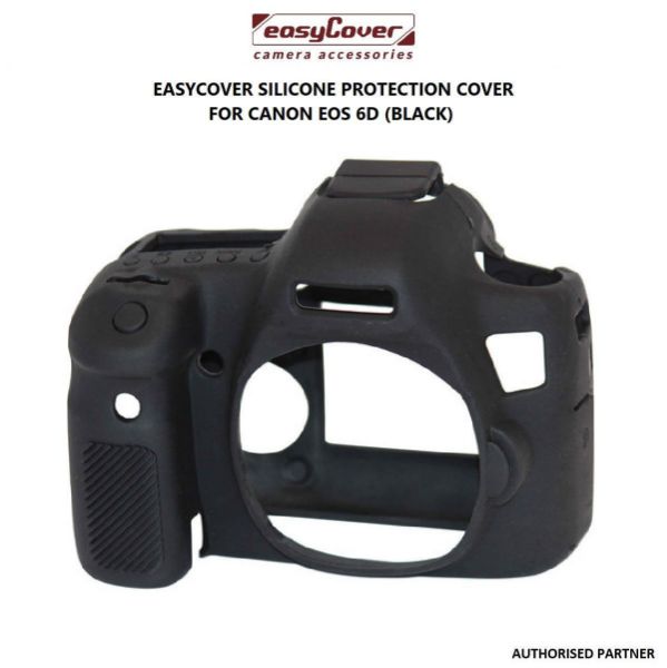 Picture of easyCover Silicone Protection Cover for Canon 6D (Black)