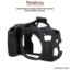 Picture of EasyCover Silicone Cover for Canon 750D Camera (Black)