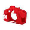 Picture of EasyCover Silicone Cover for Canon 750D Camera (Red)