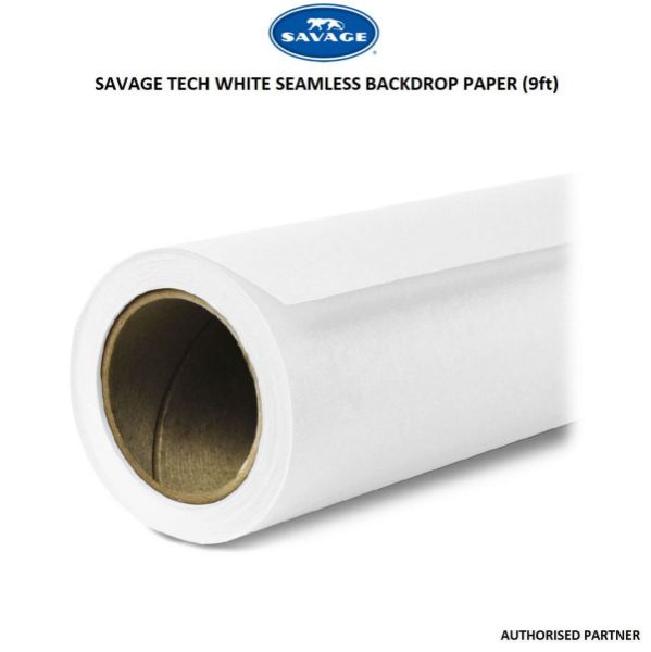 Picture of Savage Seamless Background Paper - Super White (107")