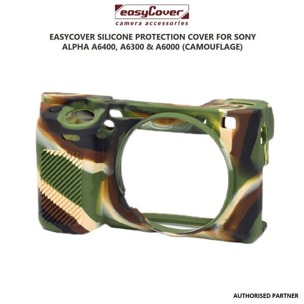 Picture of easyCover Silicone Protection Cover for Sony A6000, A6300 and A6400 (Camouflage)