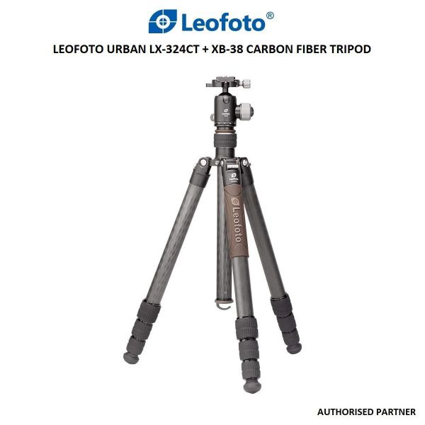 Picture of Leofoto Urban LX-324CT + XB-38 Professional Carbon Fiber Tripod