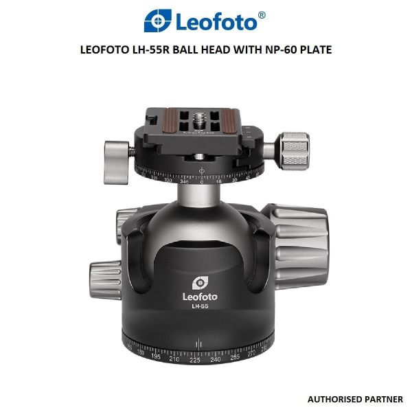 Picture of Leofoto LH-55R Ball Head With NP-60 Plate