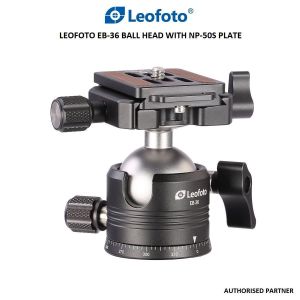 Picture of Leofoto EB-36 Low Profile Ball Head with NP-50S Plate