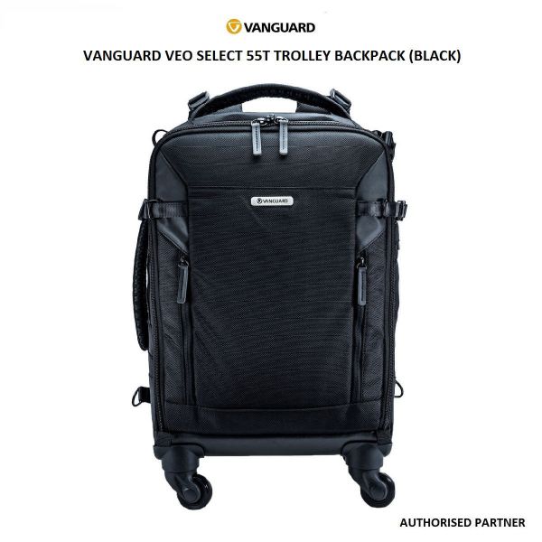 Picture of Vanguard VEO SELECT 55T Trolley Backpack (Black)