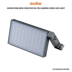 Picture of Godox RGB Mini Creative M1 On-Camera Video LED Light (Grey)