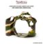 Picture of EasyCover Silicone Protective Camera Case Cover for Canon 200D/250D Camouflage