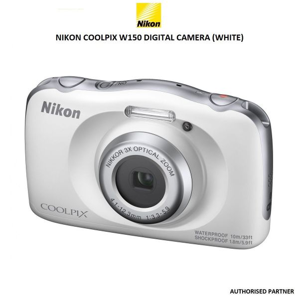 Picture of Nikon COOLPIX W150 Digital Camera (White)