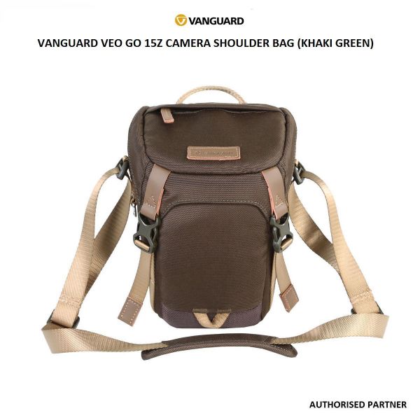 Picture of Vanguard VEO GO 15Z Camera Shoulder Bag (Khaki Green)