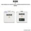 Picture of Rode Wireless GO Compact Digital Wireless Microphone System (White)