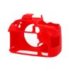 Picture of Easycover Silicone Protection Cover for Canon EOS 80D (Red)