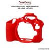 Picture of easyCover Silicone Protection Cover for Canon 200D Red