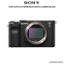 Picture of Sony Alpha a7C Mirrorless Digital Camera (Body Only, Black)