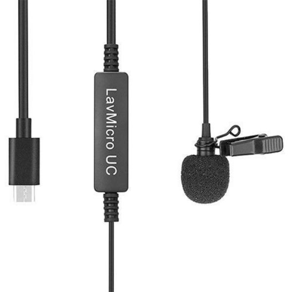 Picture of Saramonic LavMicro-UC Omnidirectional Lavalier Mic for USB Type-C Devices
