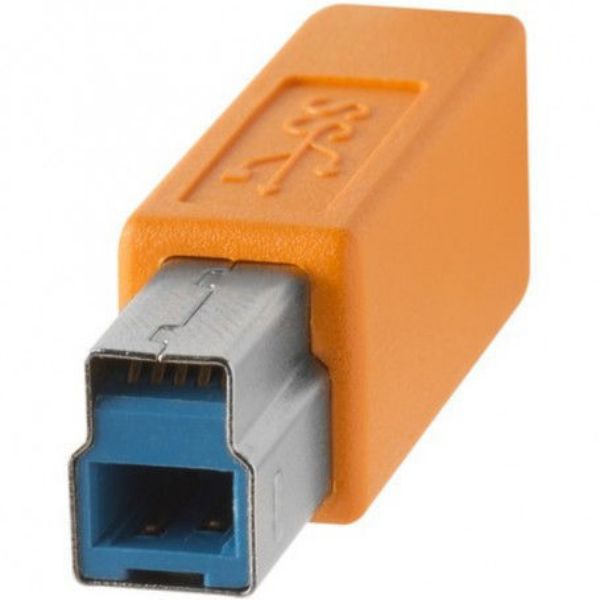 Picture of TetherPro USB 3.0 to USB Male B, 15' (4.6m) ORG