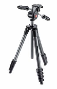 Picture of Manfrotto Compact Advanced Aluminium Tripod with 3-Way Black