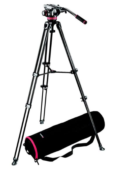 Picture of Manfrotto MVK 502AM-1-Kit Video Telescopic Twin Leg