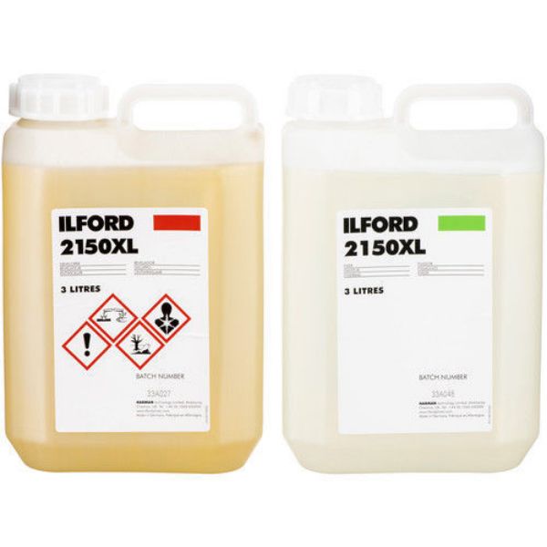 Picture of Ilford 2150 Developer/Fixer Black and White Print Chemicals Kit 2x(3 liter)