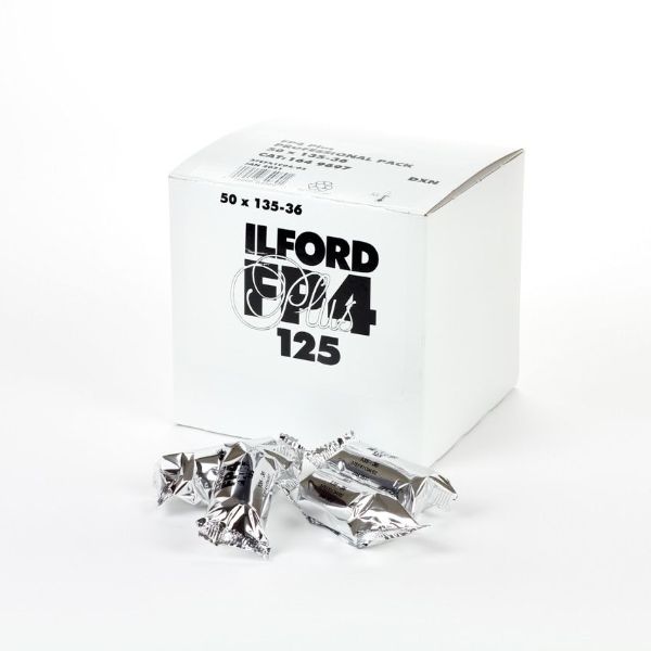 Picture of Ilford FP4 Plus ISO 125 35MM 36 Exposure PP50 "Pro Pack" Black & White Film