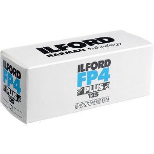 Picture of Ilford FP4 Plus Black and White Negative Film (120 Roll Film)