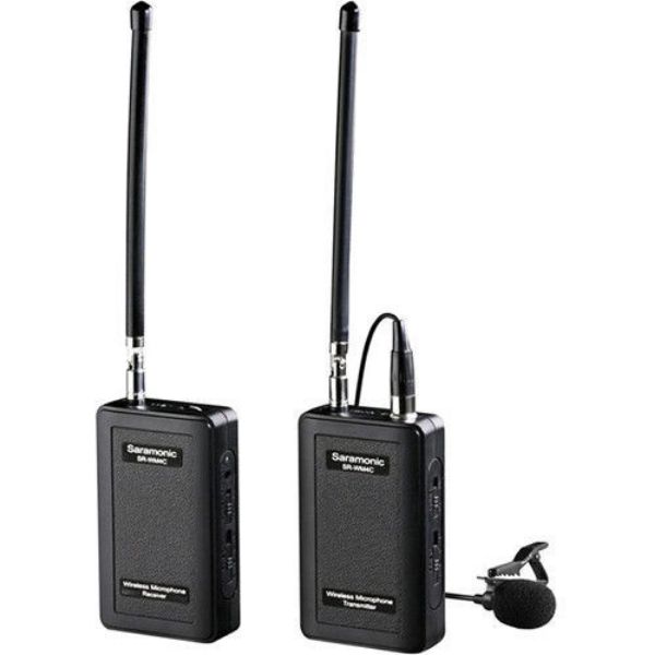 Picture of Saramonic SR-WM4C VHF Camera-Mount Wireless Omni Lavalier Microphone System (203, 207, 211, 215 MHz)