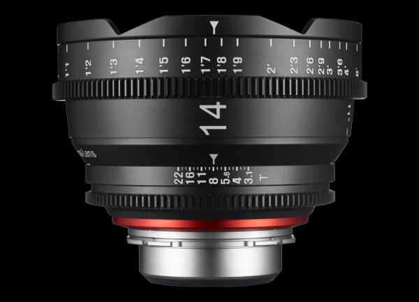 Picture of Samyang Xeen 14mm T3.1 Professional Cine Lens For Canon(FEET)