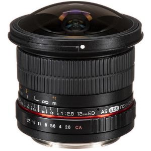 Picture of Samyang MF 12MM F2.8 Lens for Canon EF