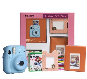 Picture of FujiFilm Instax Mini 11 Starter Kit Instant Camera (Blue)