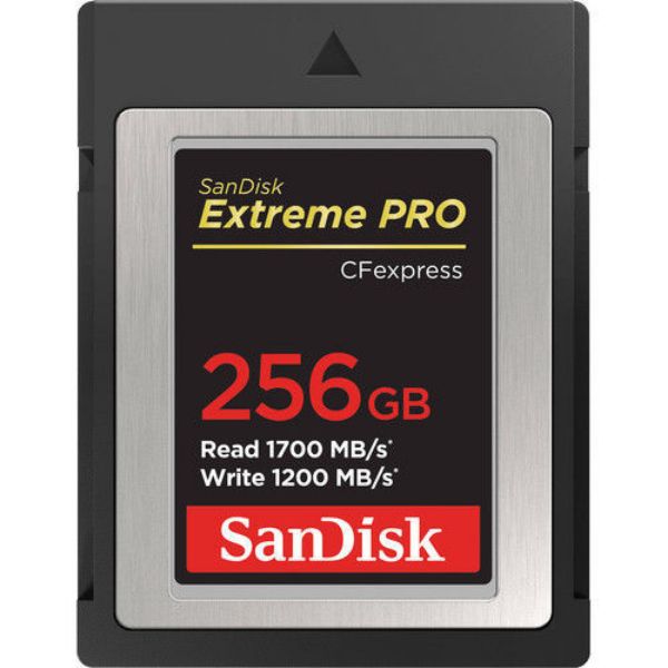 Picture of SanDisk 256GB Extreme PRO CFexpress Card Type B