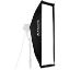 Picture of Nanlite Asymmetrical Stripbank Softbox with Bowens Mount (18 x 43")