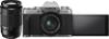 Picture of FUJIFILM X Series X-T200 Mirrorless Camera Body with 15-45 mm + 50-230 mm Dual Lens Kit (Silver)