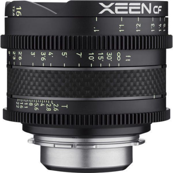 Picture of Samyang Xeen CF 16mm T2.6 Professional Cine Lens For Canon(FEET)