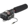 Picture of Saramonic MixMic Shotgun Microphone with Integrated 2-Channel Audio Adapter