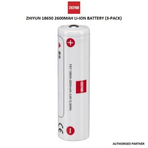 Picture of Zhiyun IMR 18650 Battery 3 Set 2600 mAH 