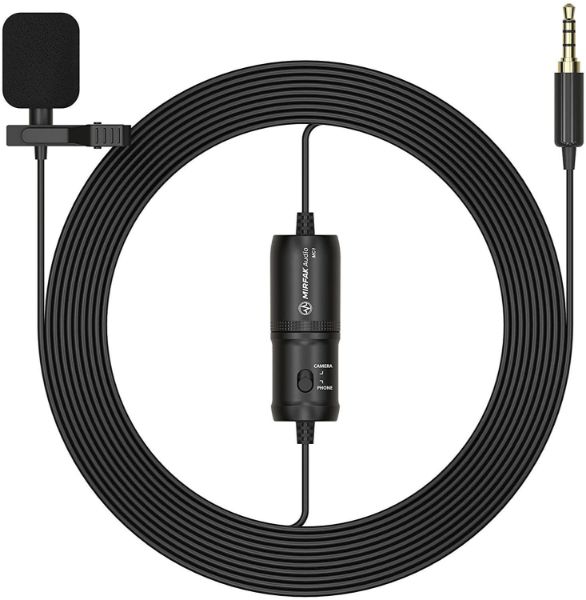 Picture of Mirfak MC1, Omni Directional Condenser Lavalier Microphone