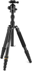 Picture of National Geographic Travel Photo Tripod Kit with Monopod, Aluminium, 5-Section Legs