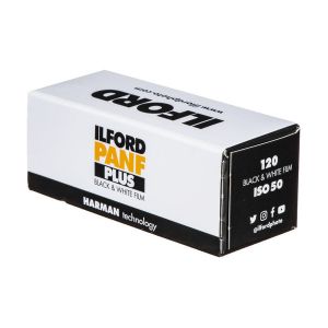 Picture of Ilford Pan F Plus Black and White Negative Film (120 Roll Film)