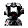 Picture of Manfrotto 504HD Head & Carbon Fiber Twin Leg Video Tripod Kit (100/75mm, Mid-Level Spreader)