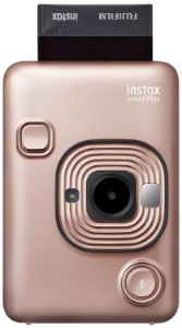 Picture of Fujifilm Instax Mini LiPlay Hybrid Instant Camera (Gold)