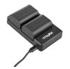 Picture of DIGITEK® (DPUC-010 (LP-E6) Camera Battery Charger with Two LP E6 Battery Combo