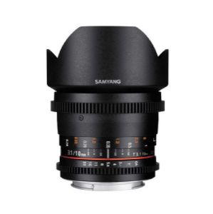 Picture of Samyang 10mm T3.1 VDSLR Lens with Nikon Mount