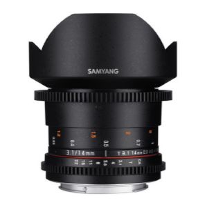 Picture of Samyang 14mm T3.1 VDSLRII Cine Lens for Nikon F Mount